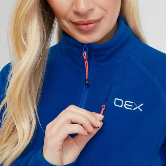 OEX Women's Ardmore Half Zip Fleece with Chest Pocket, Warm & Lightweight Mid-layer