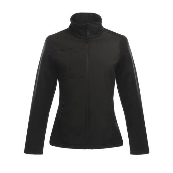 Regatta Womens/Ladies Octagon II Waterproof Soft Shell Jacket (Black/Black)