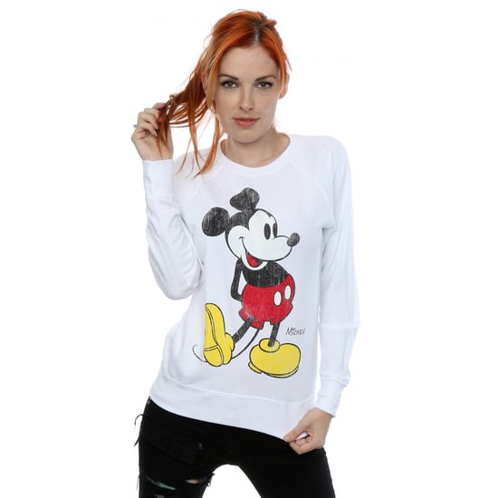 Li-cense Disney dames mickey mouse classic kick sweatshirt - Image 2