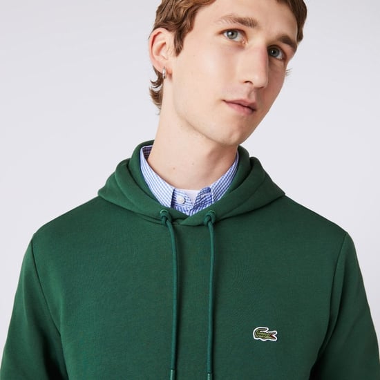 Lacoste fleece hoodie for men