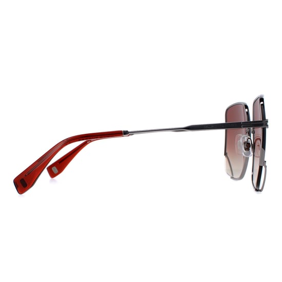 Marc Jacobs Square Womens Ruthenium Grey Brown Gradient MJ 1008/S