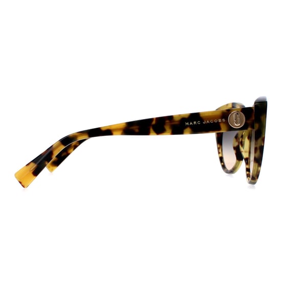 Marc Jacobs Cat Eye Womens Havana Honey Brown Gradient MARC 376/S