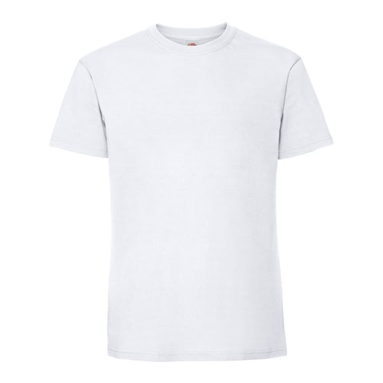 Fruit of the Loom Mens Iconic Premium Ringspun Cotton T-Shirt (White) - Image 1