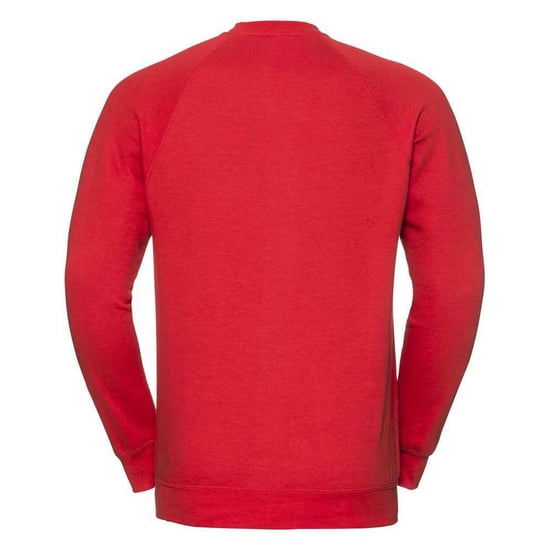 Russell Mens Spotshield Raglan Sweatshirt (Bright Red)