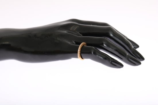 Nialaya Gouden Authentieke Dames Helder CZ Gouden 925 Zilveren Ring - Image 3