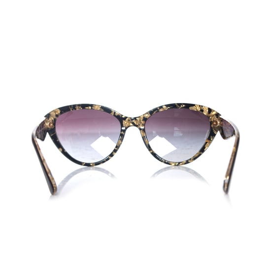 Black cat-eye sunglasses - Image 5