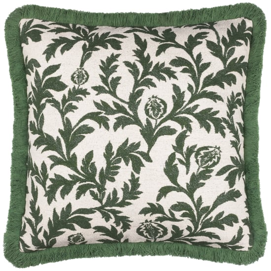 Seventy Three Hedera Jacquard Feather Rich Cushion