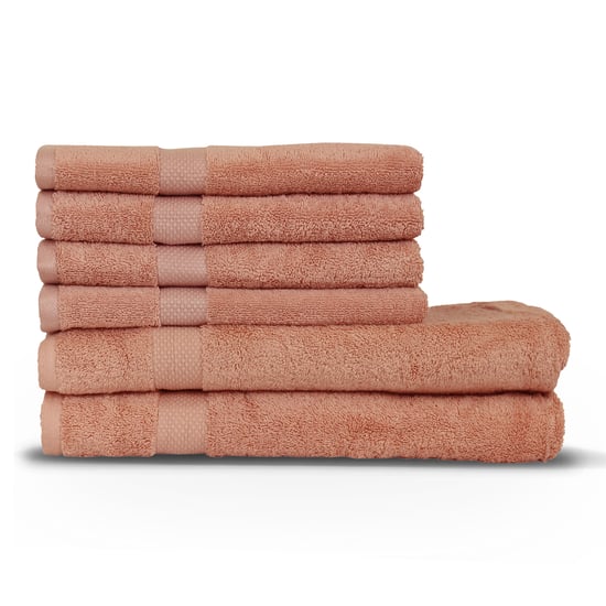 Loft Cotton 6 Piece Hand Towel/Bath Sheet Bale - Image 2