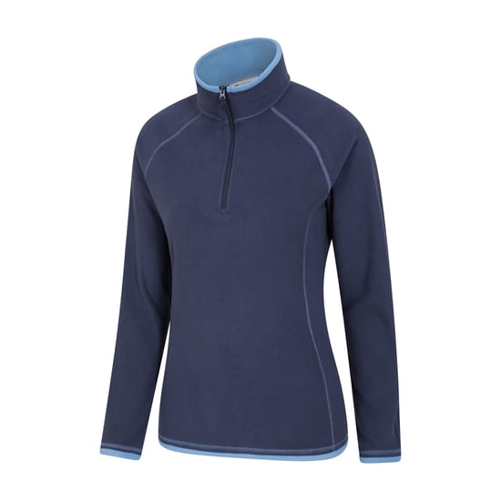 Mountain Warehouse Dames/Dames Montana Half Zip Fleece Top (Marine) - Image 4