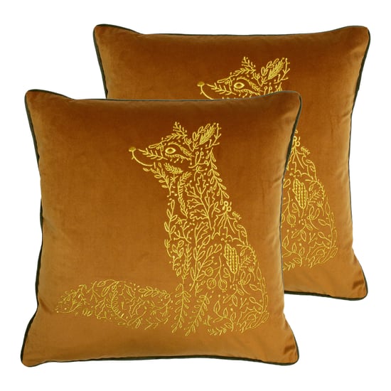 Forest Fauna Cushions (Twin Pack) - Image 1