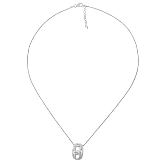 Orphelia Women's 925 Sterling Silver Chain with Pendant - Silver ZH-4866 - Image 2