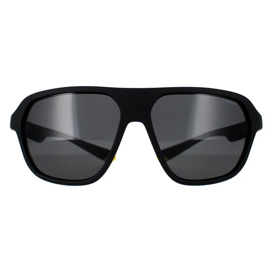 Polaroid Rectangle Unisex Matte Black Yellow Grey Polarized PLD 2152/S