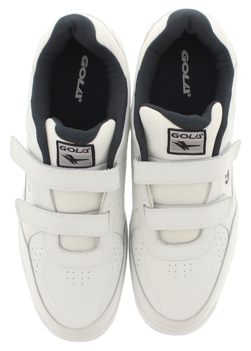 Gola Mens Trainers Belmont touch fastening Wide XL Touch Fastening white
