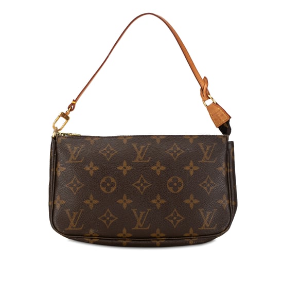 Vintage Louis Vuitton Monogram Pochette Accessoires Brown - Image 1