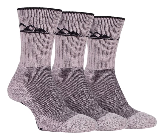 Storm Bloc - 3 Pairs Ladies Heavy Cushion Cotton Socks - Image 1