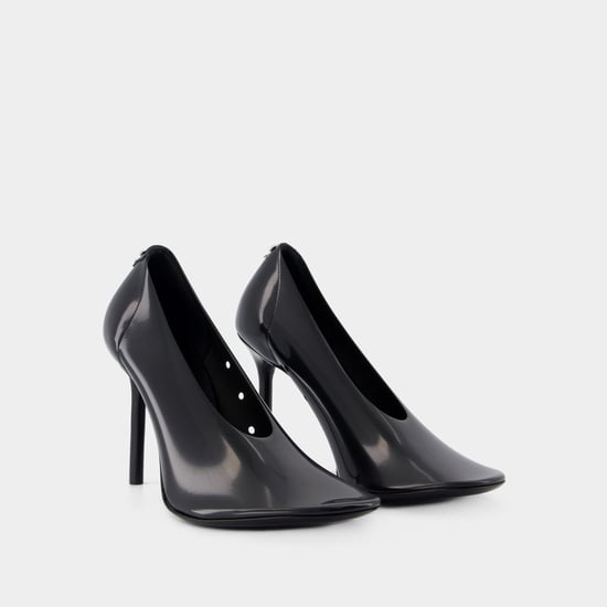 Nude Stilettos Pumps - Courreges - PVC - Svart - Image 1