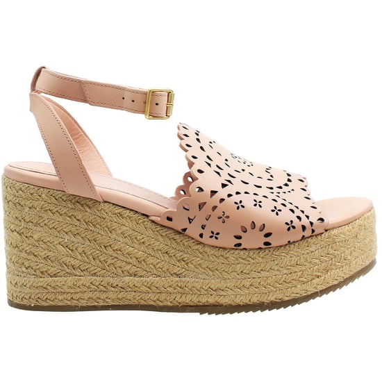 Twed Baker Pinky Laser Cut Womens Pink Wedges - Image 1
