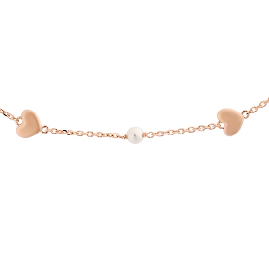 Orphelia 'Nahara' Women's 925 Sterling Silver Bracelet - Rose ZA-7378 - Image 1