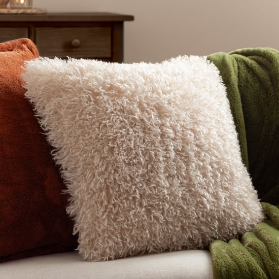 furn. Rowan Faux Fur Cushion Cover - Image 1