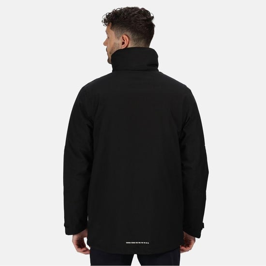 Regatta Mens X-Pro Evader III Jacket (Black/Oxford Blue)