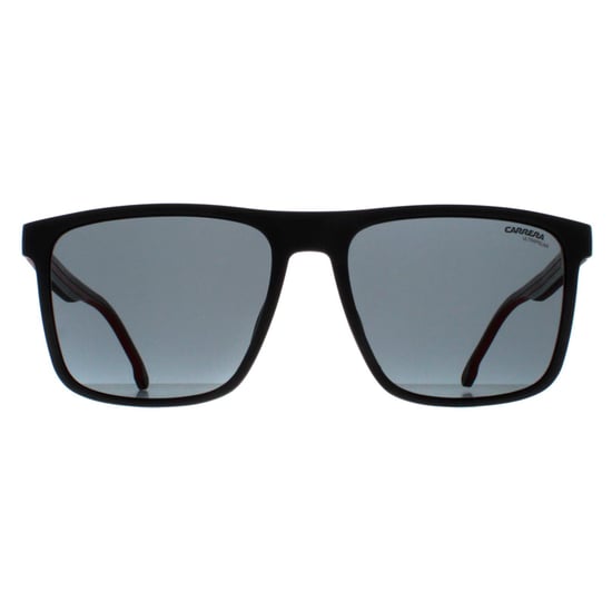 Carrera Rechthoekig Heren Zwart en Rood Bordeaux 8064/S - Image 1