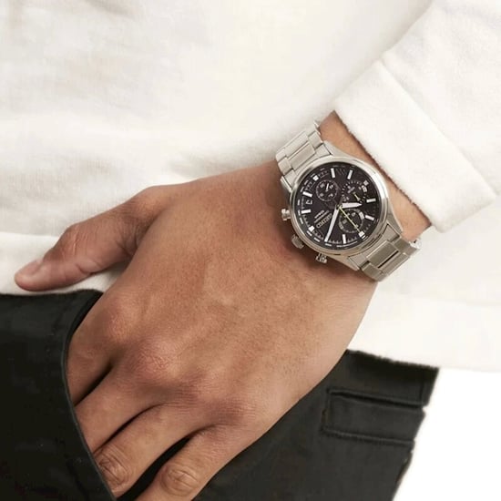 Seiko  Men's Silver Watch SSB419P1 - Image 5