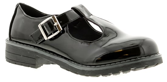 Princess Stardust jess girls kids school shoes black