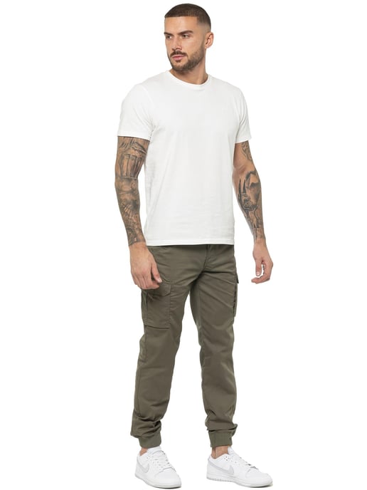 Enzo | Mens Cargo Trousers - Image 4
