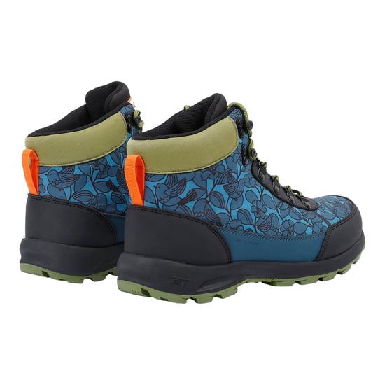 Regatta Womens/Ladies Orla Kiely Birdy Outdoor Hiking Boots (Blue/Green)