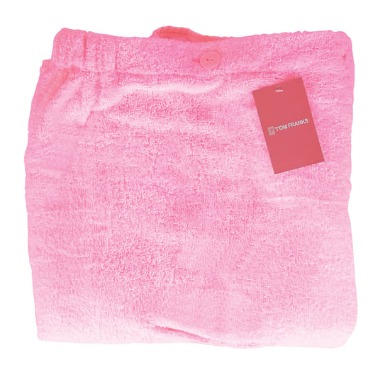 Womens 100% Cotton Terry Cloth Spa Bath Towel Wrap Dress with Pocket - Image 2