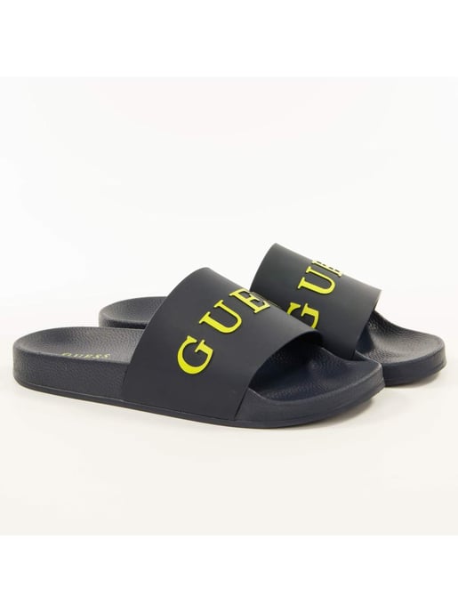 Guess herensandalen met reliëflogo - Image 1
