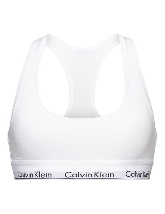 0000F3785E Calvin Klein Modern Katoenen Bralette Bh - Image 1