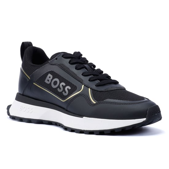 Boss Jonah Runn Men's Black/Gold Trainers - Image 2