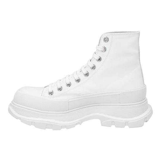 Alexander McQueen Tread Slick Boot in White