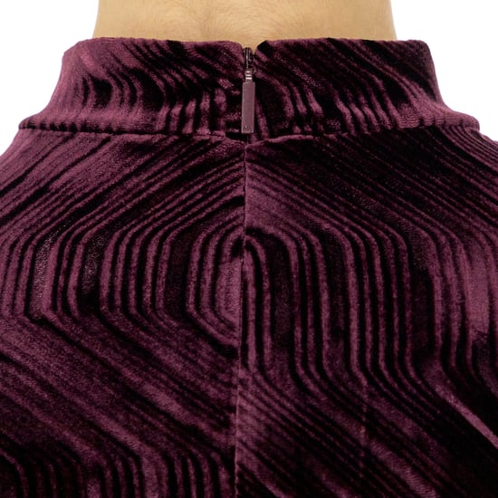 Armani Exchange Women Dress   Half sleeve Violet