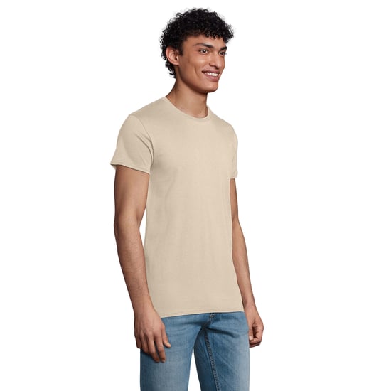 SOLS Heren Pioneer Biologisch Katoenen T-Shirt (Natuurlijk) - Image 3