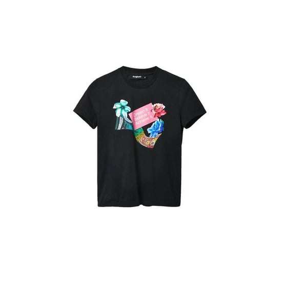 Desigual Women's Black T-Shirt