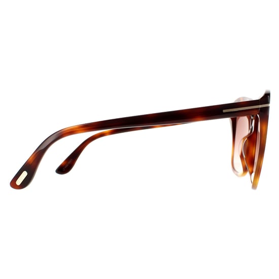 Tom Ford Rectangle Womens Blonde Havana Brown Gradient Sunglasses - Image 4