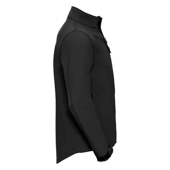 Russell Mens Plain Soft Shell Jacket (Black)