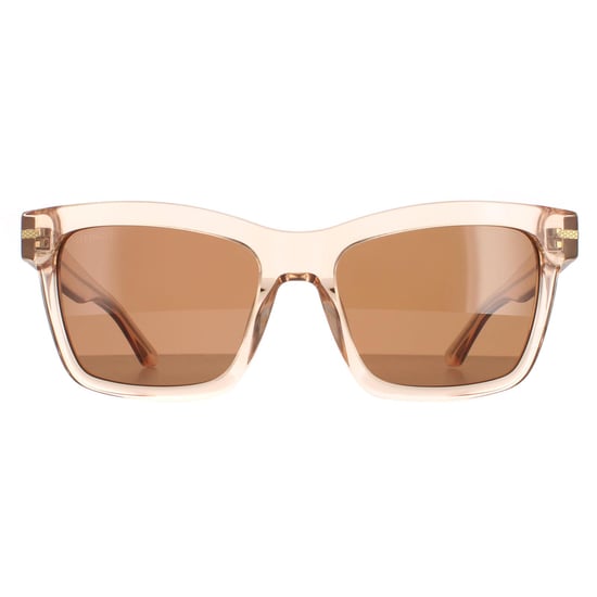 Serengeti Square Unisex Pink Champagne Mineral Drivers Polarized Winona