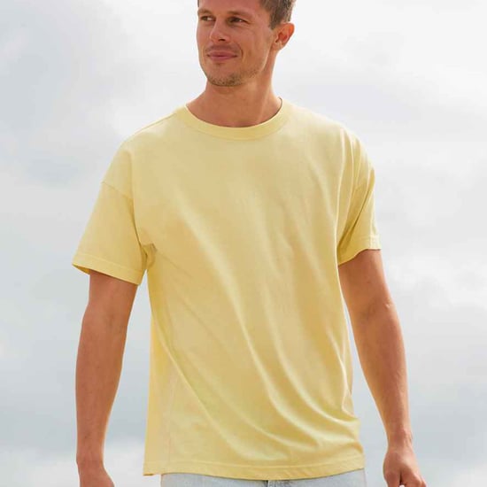 SOLS Heren Boxy Organic Oversized T-shirt (Lichtgeel) - Image 3