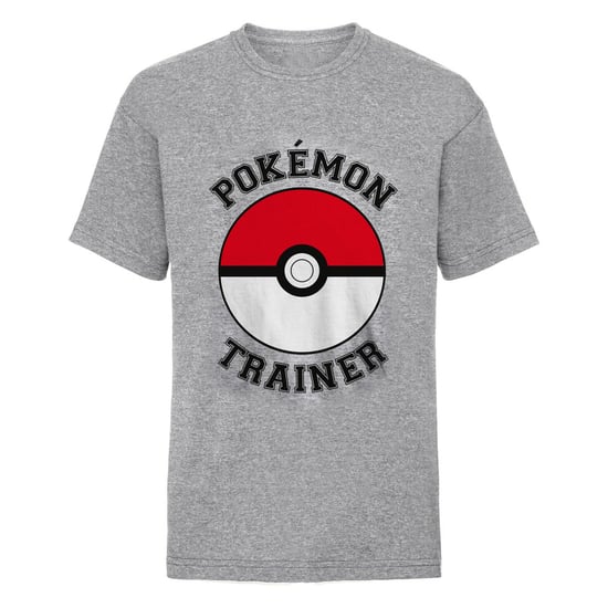 Pokemon Childrens/Kids Pokeball T-Shirt (Heather Grey)