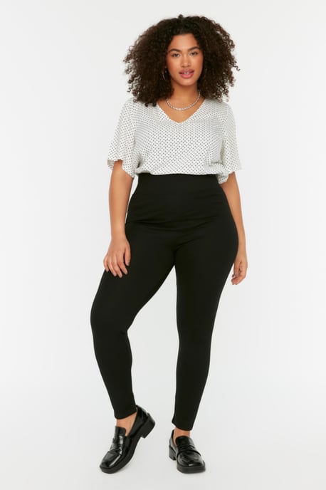 Trendyol Dam Hög Midja Skinny Plus Size Leggings - Image 2