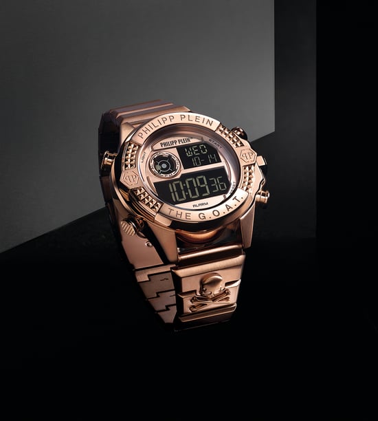 Philipp Plein The G.o.a.t. Unisex's Rose Gold Watch PWFAA0421 - Image 3