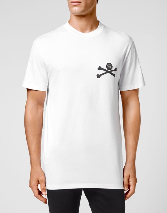 T-shirt rund hals skelett - Image 1