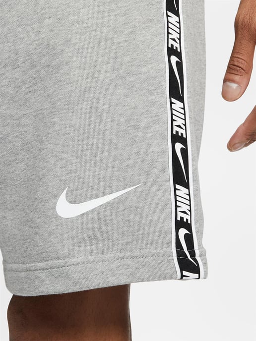 Nike NSW Repeat Mens Fleece Shorts Grey - Image 5