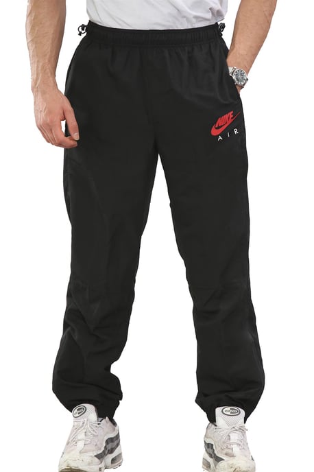 Nike Air heren lichtgewicht geweven trainingsbroek zwart - Image 1