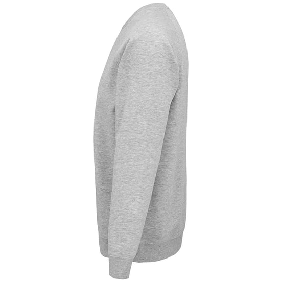 SOLS Unisex Adult Space Organic Raglan Sweatshirt (Grijze Mergel) - Image 3