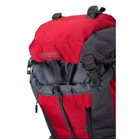 Mountain Warehouse Venture Backpack (Red/Grey)