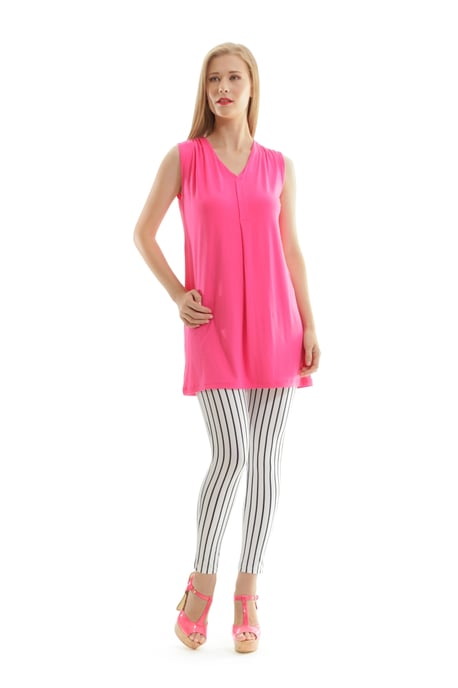 Mouwloze Tuniek met Plissédetail - Image 4